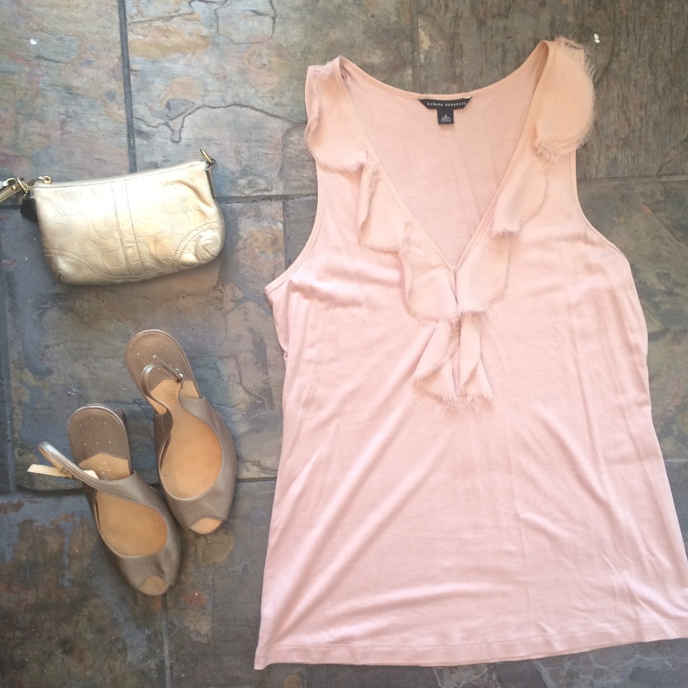 Banana Republic Dusty Pink Top